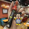 Llavero Creativo Lindo de Dibujos Animados Flash Minnie Mickey Pegamento Suave Trendy Play Pareja Luminoso Tridimensional Juguete Colgante para Bolsa
