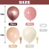 Set de 60 Globos de Látex Engrosados de 12 Pulgadas Color Morado Metálico Color Morandi Decoración para Fiesta de Cumpleaños Envío Gratis Transfronterizo