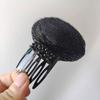 Artefacto para Aumentar la Altura Superior Almohadilla Invisible para el Cabello Flequillo Perezoso Pinza para el Cabello Fijo Almohadilla Esponjosa Almohadilla para el Cabello Peine para Cabello Roto para Mujeres
