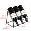 Decoración de Estante de Vino de Lujo Ligero, Estante de Exhibición de Gabinete de Vino de Gama Alta, Soporte Inclinado para Botellas de Vino de Uso Doméstico, Estante de Vino Decorativo