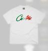 Marca de Moda Callejera Europea y Americana Transfronteriza Croteiz Camiseta Estampada Estilo Alcatraz con Etiqueta en el Cuello y Etiqueta Colgante Empaque