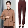 Ropa de Trabajo de Limpieza de Hotel Femenina Masculina Otoño e Invierno Algodón y Engrosamiento Ama de Llaves Manga Larga Ropa de Limpieza