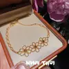 Collar Colgante Joyería Estrellas Brillantes Gema Colgante Cristal Espíritu Estrella de Cinco Puntas Brillante Pendientes de Zirconia Traje