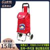 Carrito de compras de seis ruedas con taburete plegable carrito de supermercado carrito carrito para personas mayores