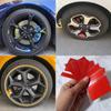 Pegatinas decorativas para buje de rueda de coche pegatinas reflectantes para llanta de rueda adecuadas para llanta de rueda de 18-21 pulgadas pegatinas personalizadas para llanta modificada