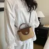 Bolso Cuadrado Pequeño Tejido de Paja Retro para Mujer, Nuevo Bolso de Mano de Verano, Bolso Cruzado tipo Caja, Bolso Versátil para el Día a Día