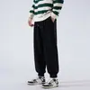 Pantalones Deportivos de Algodón de Alta Calidad para Hombre, Ligeros y Gruesos, para Primavera/Otoño, Holgados, Casuales, Versátiles, Largos, Joggers, Estilo Pareja
