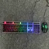 Set de Teclado y Ratón para Gaming Milang T6 con Iluminación para Computadora de Escritorio Todo en Uno, Uso de Oficina y Hogar, Venta al por Mayor Transfronteriza