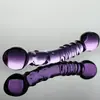 Dispositivo de masturbación femenina de pene de vidrio de cristal, palo de masturbación con calefacción, tapón anal, equipo de cancha trasera: cambia de opinión
