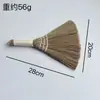 Escoba de Piso de Miscanthus Escoba Dura para Piso de Madera Escoba de Cerdas Suaves Herramienta de Limpieza de Cabello para Suelo de Hogar Repisa de Ventana Miscanthus Ecológico