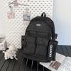 Novo estilo coreano ins workwear estilo mochila estudante do ensino médio grande capacidade moda japonesa estudante universitário mochila de viagem homens