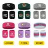 Set de Diadema Deportiva y Muñequera Tenis Bádminton Fitness Absorbente de Sudor Muñeca Transpirable Baloncesto Guía de Sudor Paquete