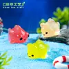 Micro-Paisagem Luminosa Criativa Peixe Dourado Luminoso Pequeno Aquário Fofo Decoração de Paisagismo DIY Acessórios Mini Enfeites Pequenos