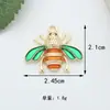 Accesorios para Joyería DIY Transfronterizos Estilo Pastoral Abejita Girasol Panal Mielera Aleación Colgante de Goteo de Aceite Llavero