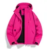 Traje de expedición tres en uno para mujer ropa de exterior para viajes a Xinjiang chaqueta de plumón impermeable traje de esquí traje de montañismo hombre