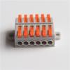 Terminal de conexão rápida tipo trilho peça única PCTS212 tipo prensa terminal 2-20 furos conector rápido