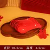 Novo Conjunto de Louça Descartável de Casca de Arroz Vermelha - Pratos, Hashis, Copos e Colheres - Banquete de Casamento, Ano Novo, Aniversário - Louça Festiva