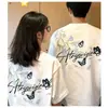 Camiseta de Manga Corta con Bordado de Mariposa Floral Marca de Moda para Mujer Verano 2026 Nuevo Diseño Fresco High Street INS Top