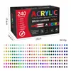 Marcador Acrílico Arte para Niños Set de Pintura DIY Graffiti Colorido Cabeza Suave Secado Rápido Marcador para Manualidades Pluma de Acuarela