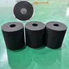 Accesorios para máquinas etiquetadoras aplicador de etiquetas cilíndricas de alta densidad banda elástica suave rueda de esponja tipo O rodillo de presión para máquina etiquetadora