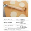 Rodillo de Cocina Acero Inoxidable 304 Rodillo para Masa Antiadherente Fabricante de Wrappers para Dumplings Rodillo Tesoro para Estirar Masa Comercial