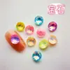 Macaron Colorido Gelo-Claro Ponta Afundada Irregular Pedras Strass Multiformato Decoração de Unhas DIY Decoração de Unhas Usável Strass Atacado