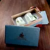 Taza de Agua Yuerui, Juego de Porcelana para Preparar Té en la Oficina con Tapa, Filtro, Juego de Tres Piezas, Separación de Té y Agua, Pequeño Regalo, Taza para Reuniones de Oficina