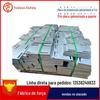 Acessórios para Painel de Cortina de Aço Galvanizado Direto da Fábrica Peças Embutidas Ângulo de Posicionamento de Chapa de Aço Código Conector