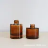 Entrega directa en stock de botellas de aromaterapia marrones, productos para el hogar, aceite esencial de aromaterapia sin llama, 60 ml, 90 ml, 120 ml