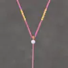Colar com pingente banhado a ouro feito à mão com fio fino para mulheres, adequado para pingentes de jade ou Buda