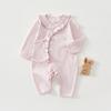 Ropa delgada de verano para bebé 0-6 meses ropa de bebé mariposa ha ropa bebé clase a mameluco ropa de recién nacido