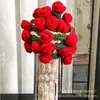Produto Acabado: Manta Flor de Rosa Pura Feita à Mão, Manta de Falso Caxemira, Manta de Tricô, Manta Degradê Pronta para Envio