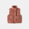 Chaleco de Invierno para Niño 2025 Nuevo Estilo Coreano Chaleco con Cremallera para Niños Abrigo de Algodón Grueso para Bebé Venta al por Mayor