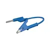 Enchufe Banana Enchufe de Aguja Varilla Insertada en Pinza de Cocodrilo, Insertada en Cable de Prueba de Alto Voltaje (Voltaje de Resistencia 3kV) J70035