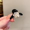 Corea del Sur Dongdaemun Camelia Mini Pinza Pequeña para Agarrar para Mujer Flequillo Delantero Clip Cabeza de Princesa Semirrecogido Accesorios para el Cabello Tarjetas para el Cabello