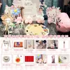 Montaje de Decoración de Cumpleaños de Hello Kitty para Escena de un Año, Tablero Kt para Atmósfera de Fiesta de Primer Cumpleaños del Bebé, y Artículos para la Ceremonia del Primer Cumpleaños