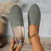Zapatos de trabajo planos laFol ZapatosndrkyCt color caramelo o E18090WoCa tela negra blanca gris