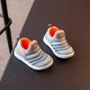 Nuevos zapatos deportivos de oruga para niños y niñas, bebés, primavera y verano. Zapatos para niños pequeños con suela suave para bebé, venta al por mayor, primera generación de cabello