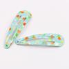 Clip de BB Coreano Nuevo Estampado Clip para el Cabello Pintado de Gota de Agua Clip de Flequillo Colorido para Niños Accesorios para el Cabello Clip para el Cabello Clip Lateral Mayoreo