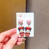 Brincos de Clipe Infantis Desenho Animado Sanrio Pônei Polly Brincos Meninas Sem Furos na Orelha Fofos Doce Princesa Brincos Altos