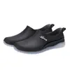Botas de Chuva de Cano Baixo Impermeáveis para Lavagem de Carro Cozinha Trabalho Calçados de Borracha Estilo Coreano Resistentes ao Desgaste Leves Cano Baixo Solado Macio Botas de Chuva