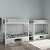 Apartamento estudiantil de Chongqing cama cama cama mesa dormitorio universitario cama alta y baja combinación escritorio cama de perfil fábrica venta al por mayor