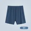 Venta al por mayor de ropa interior de algodón para hombres de mediana edad y mayores, shorts de talla grande, bóxers estampados de cintura alta para papás, entrega de verano