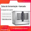 Caixa de Fermentação de Massa de Polpa de Arroz Máquina Elétrica Comercial de Fermentação de Polpa de Farinha Todo Aço Inoxidável Sacos Atomizados Caixa de Fermentação de Pão