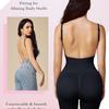 Mono de tirantes cruzados transfronterizo europeo y americano, body grande con espalda en U, levantamiento de cadera, espalda descubierta, pantalones abdominales, ropa moldeadora para mujer