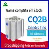 CDQ2B80-CQ2B80-10DZ-15-20DCZ-25-30DZ-40-45-50-75-100 Cilindro Fino