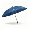 Guarda-chuva Reto com Cabo Curvo de 23 polegadas Hotel Banco Loja 4S Presente Guarda-chuva Publicitário Guarda-chuva Reto Automático Fábrica Personalização