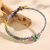 Pulseira de Corda Colorida do Festival do Barco Dragão Corda Vermelha Tecida à Mão Infantil Bebê Pequeno Zongzi Corda de Mão Presente de Lote Festival de Maio