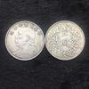 Fabricantes de accesorios de joyería suministran plata bronce antiguo 3.8cm monedas antiguas cobre blanco hacen viejo antiguo puesto de suministro