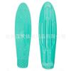 Prancha de plástico PP de 22 polegadas, superfície de prancha de peixe pequeno, prancha de borracha, prancha de chumbo colorida, skate infantil, acessórios para skate Penny board